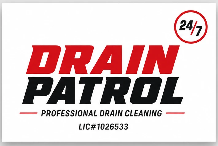 Drain Patrol professional drain cleaning business card